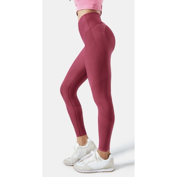 Fanka Body Sculpt Reversible High Rise Leggings Womens Size Small Baked Apple - Picture 2 of 13